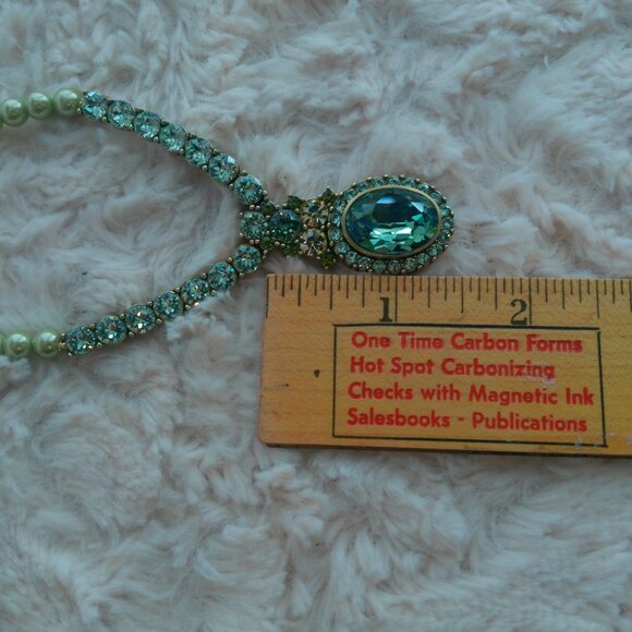 HEIDI DAUS Pretty Precious Crystal Pearl Bead Necklace & Earrings - Picture 13 of 16